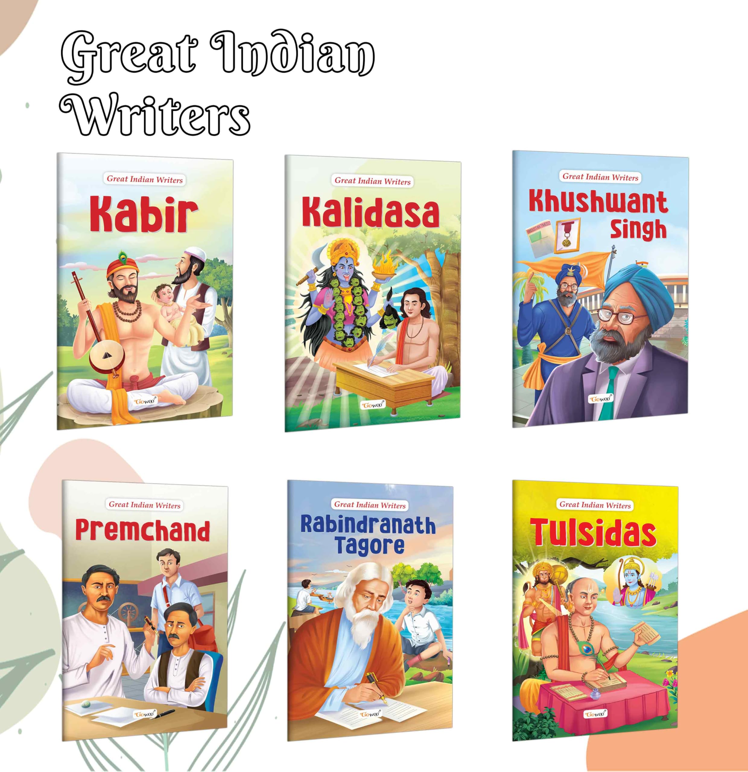 Great Indian Writers: Kabir, Kalidasa, Khushwant Singh and more  Timeless Indian literature, Famous works of legends, Story cla