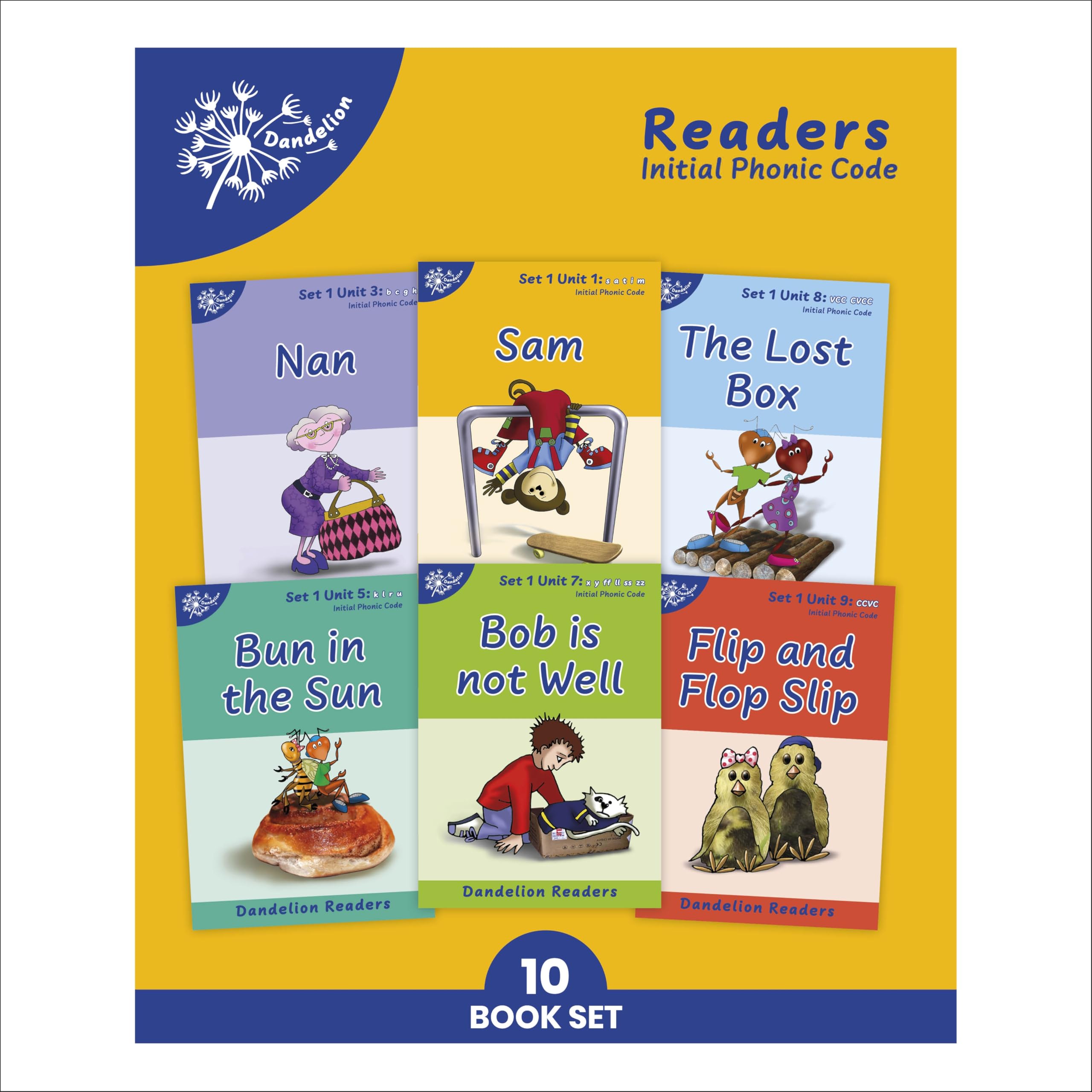 Sam Set 1 (Dandelion Readers)