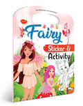 Fairy Sticker and Activity book : Childrens learning activity book, Sticker fun for toddlers, Kids educational activity fun book