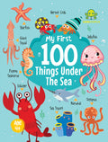 Booktopus Mini Board Book  My First 100 Things Under The Sea  Early Learning Books For Kids  Picture Books For Baby 4+ Years 
