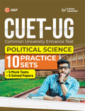 GKP CUETUG 2023 : 10 Practice Sets  Political Science  (5 Mock Tests & 5 Solved Papers) (Career Launcher)