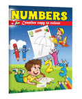 NumbersCreative Copy to Colour : Creative Learning and Coloring for Kids, Toddler Coloring Fun Book, Learning Through Coloring 