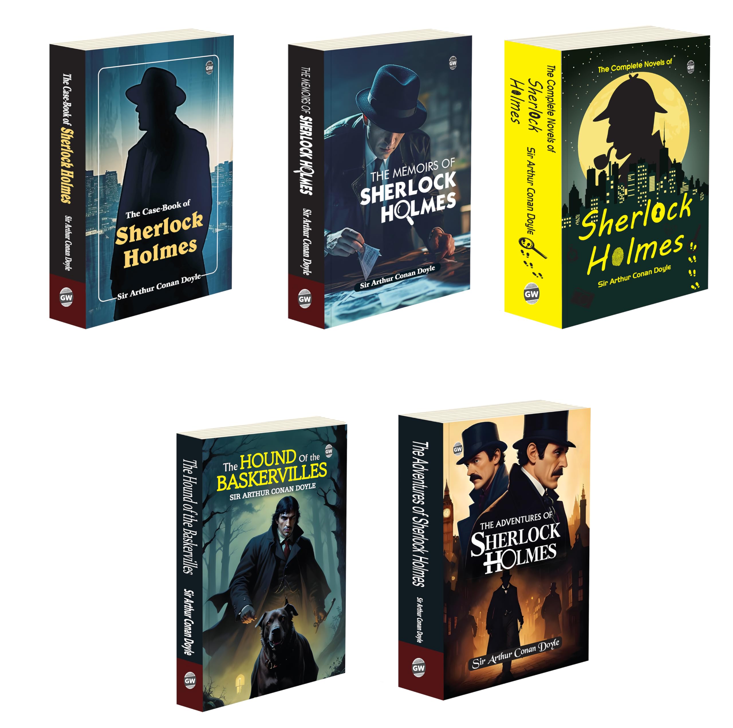 The Case Book of Sherlock Holmes, The Memoirs of Sherlock Holmes and more : Sherlock Holmes Mega Pack, all in one Sherlock Holm