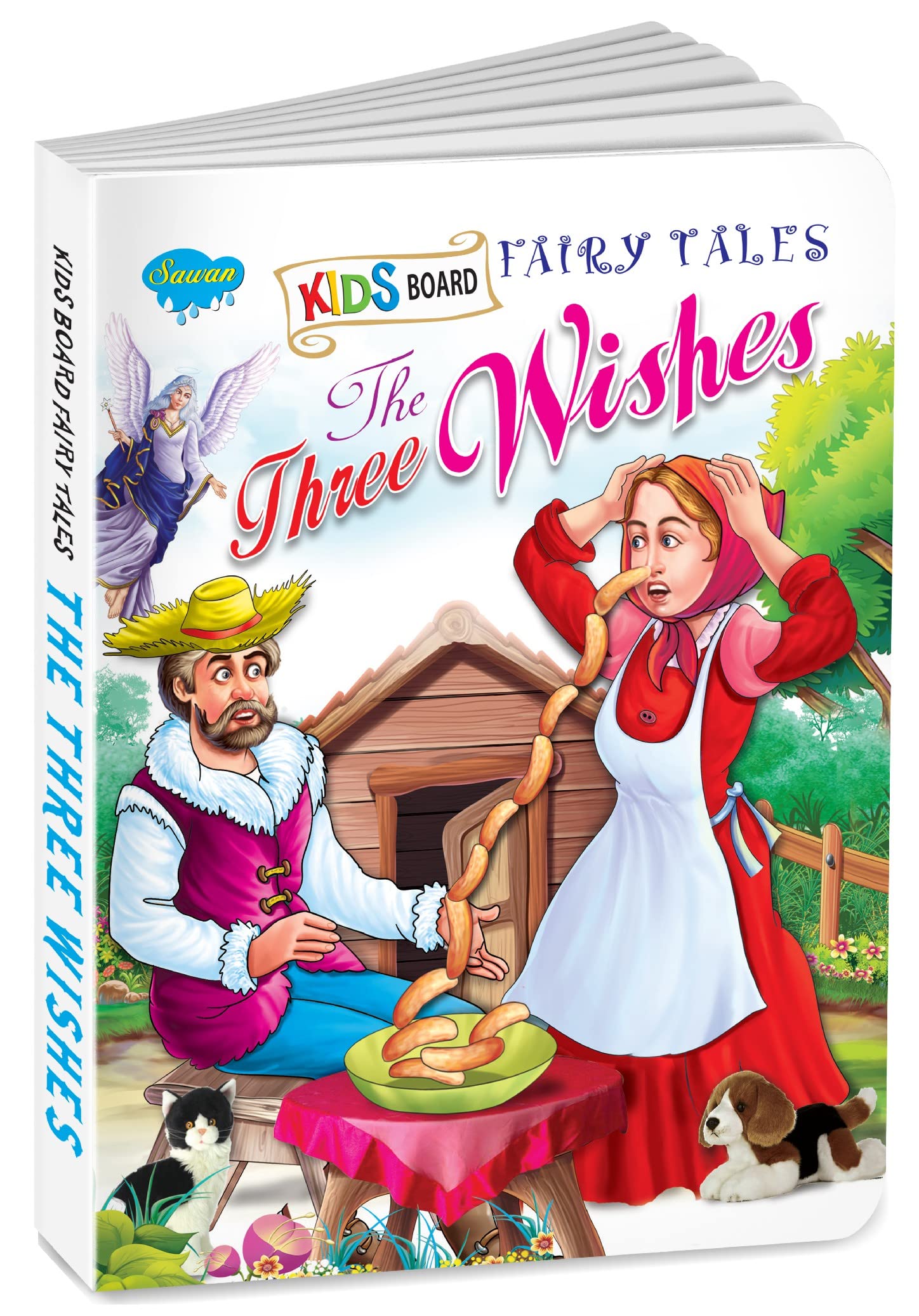 The Three Wishes | Fairy Tales Story Board Books For Kids