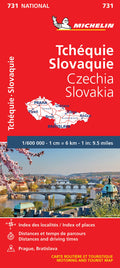 Michelin Czech & Slovak Republic Map 731 (Maps/Country (Michelin))