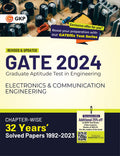 Gate 2024 : Electronics & Communication Engineering  32 Years ChapterWise Solved Papers (19922023) By Gkp