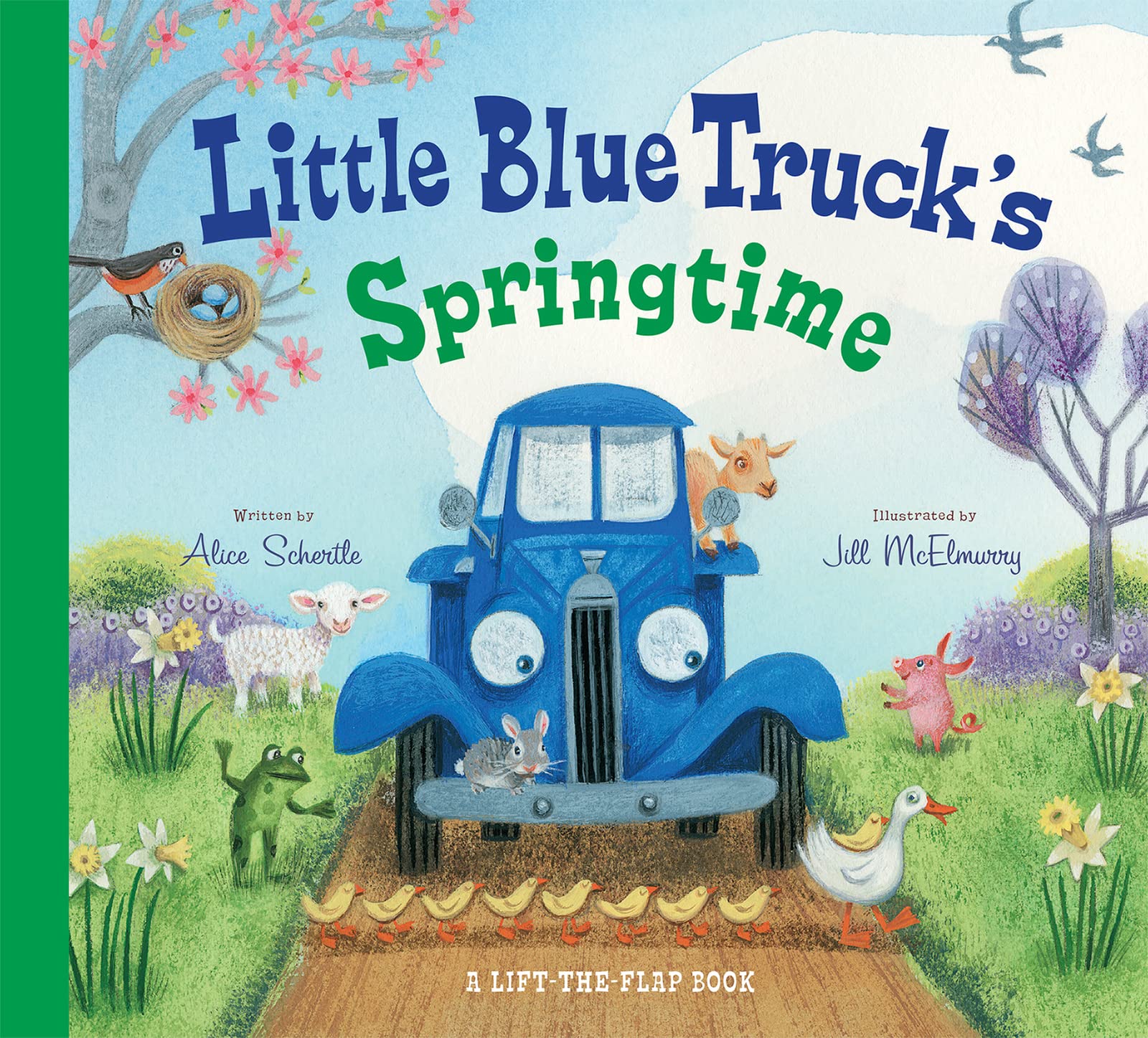 Little Blue Trucks Springtime: An Easter And Springtime Book For Kids  An Interactive Adventure with Baby Animals