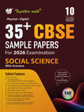 Together With 35+ Cbse Sample Papers Class 10 Social Science For 2026 Board Exam | Ead Series In Physical + Digital Edition Incl