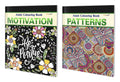 Motivation and Patterns Adult Colouring Books : Coloring Book for Adults, Creative Art Book, Art Therapy Coloring Book, Peaceful