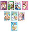 Sawan Set Of 8 Books Colouring Books For Kids (Colouring Book Of Santa Claus, Christmas, Pirates, Fairies, Princess, Selfie, Gir