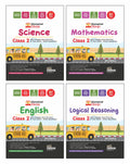 Disha Combo Class 2 (Set Of 4 Books) Olympiad Champs Science, Mathematics, English & Logical Reasoning With ChapterWise Previou