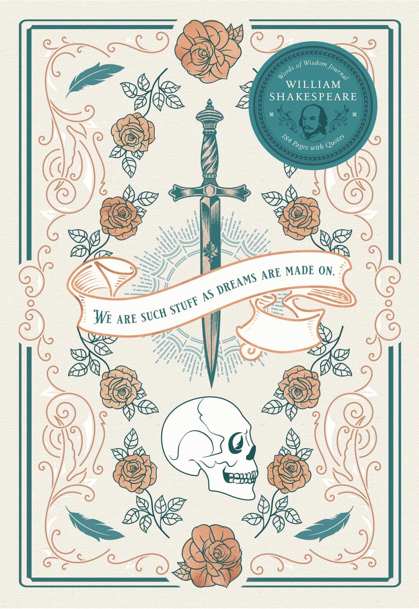 William Shakespeare Words of Wisdom Journal (Literary)