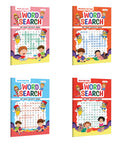 My First Activity Book Word Search  Blue, Pink, Orange and Red Edition : Toddler fun learning activity workbook, Learning acti