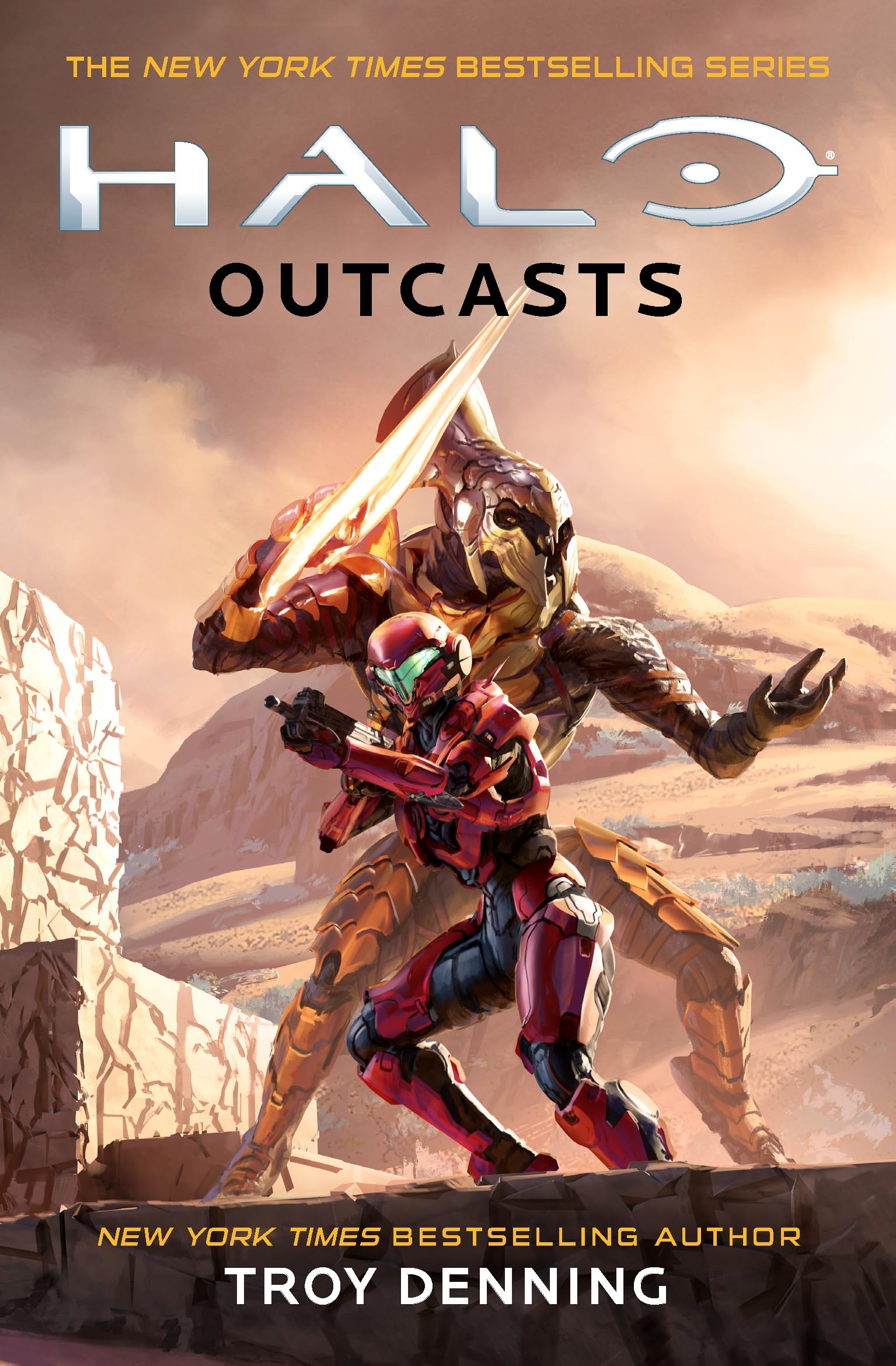 Titan Books Halo Outcasts.