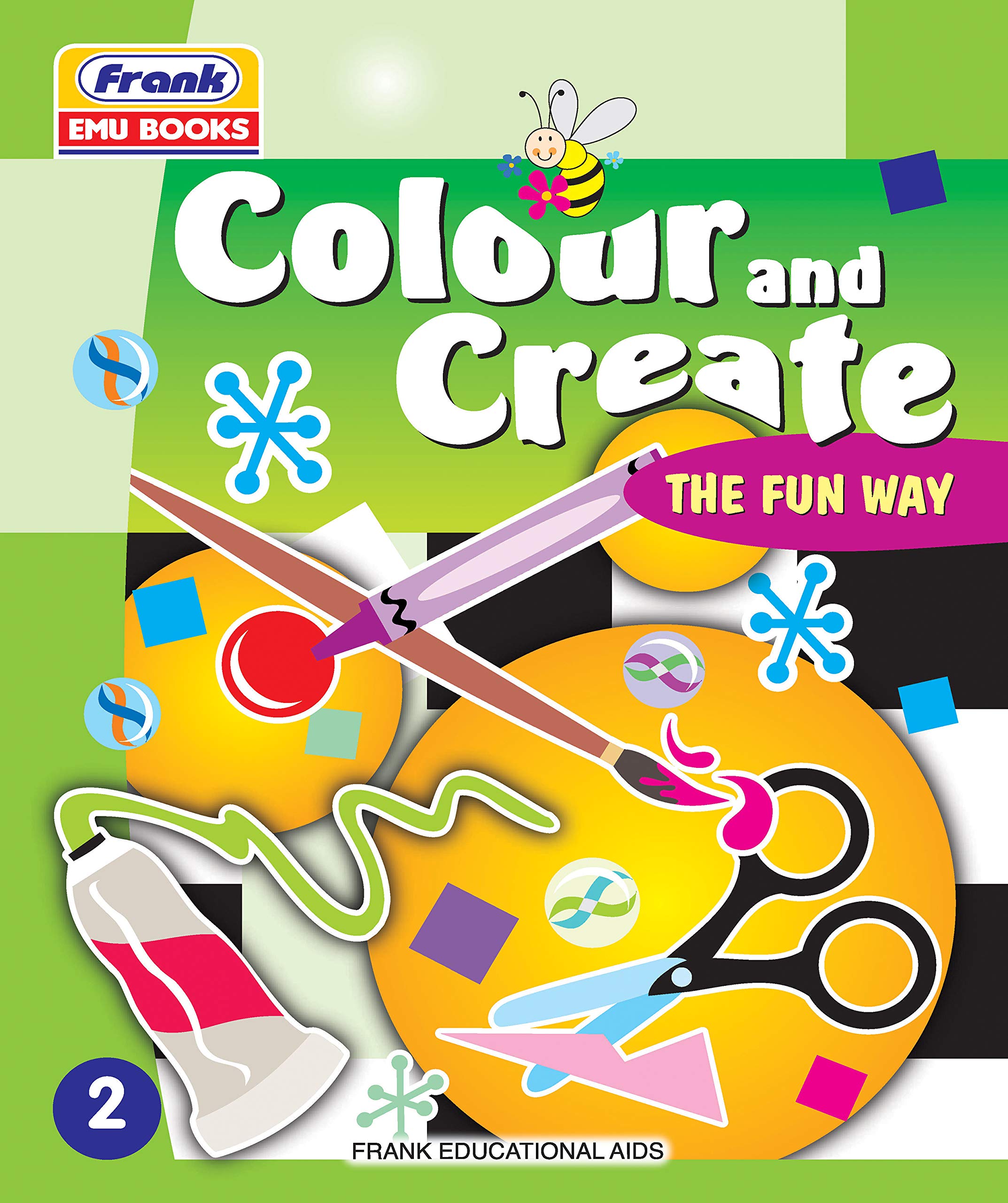 Frank Emu Books Colour And Create The Fun Way 2 (Age 6 Years And Above)