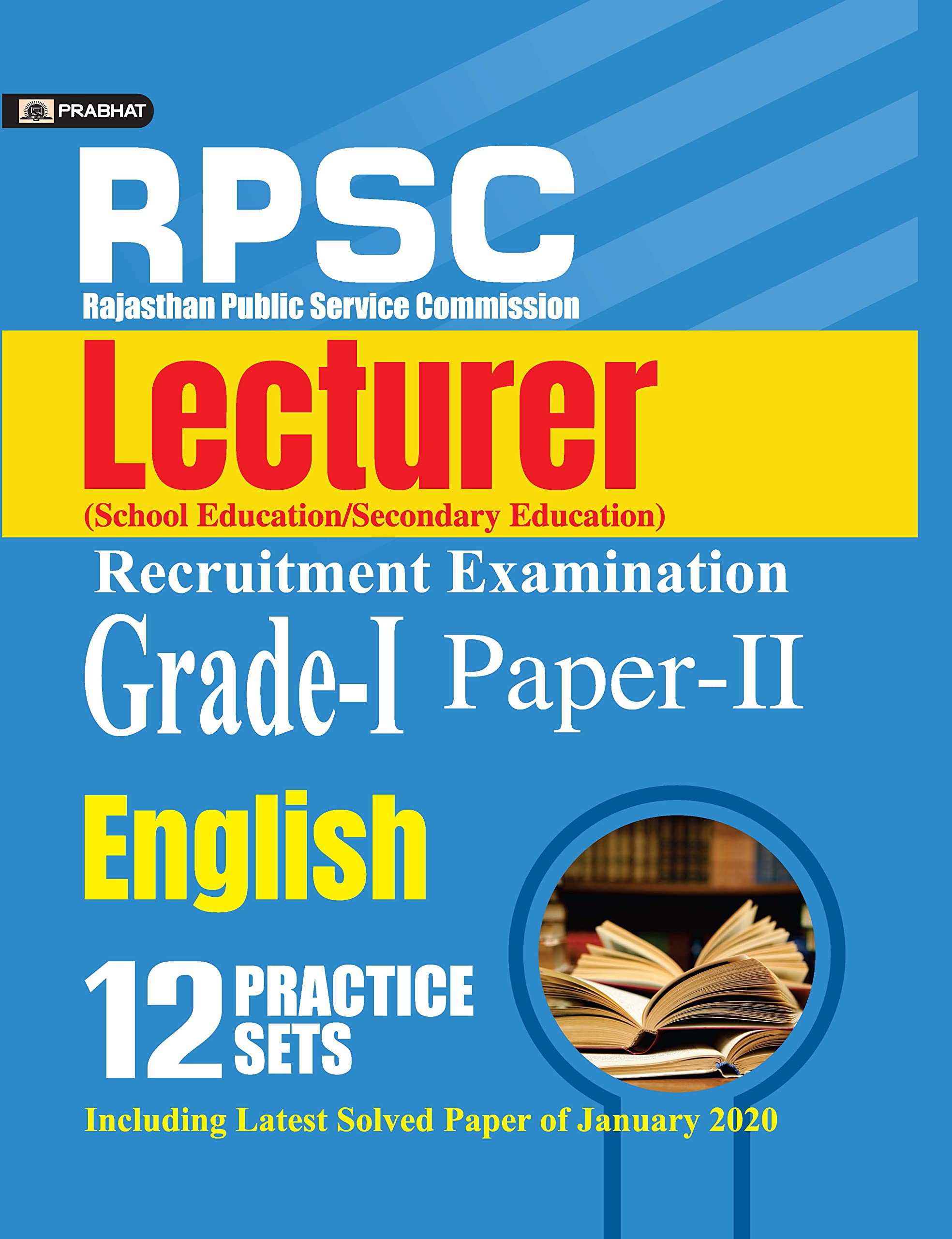 Rajasthan Pradhyapak (School Shiksha) Paper II  14 practice sets English