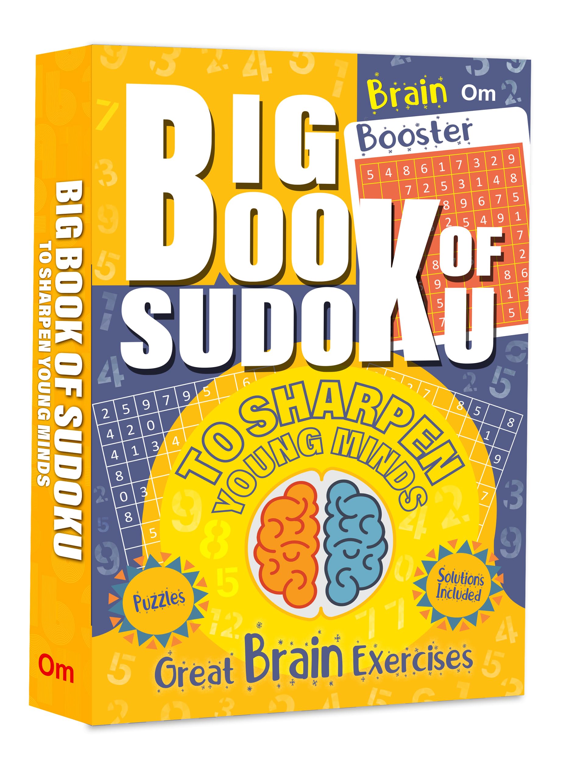 Big Book of Sudoku  To Sharpen Young Minds  Great Brain Exercises  Brain Booster Puzzles for all ages (Fun With Sudoku Series