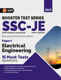 Ssc 2023 : Booster Test Series  Je Paper I  Electrical Engineering  15 Mock Tests (Includes 20192022 Papers) By Gkp