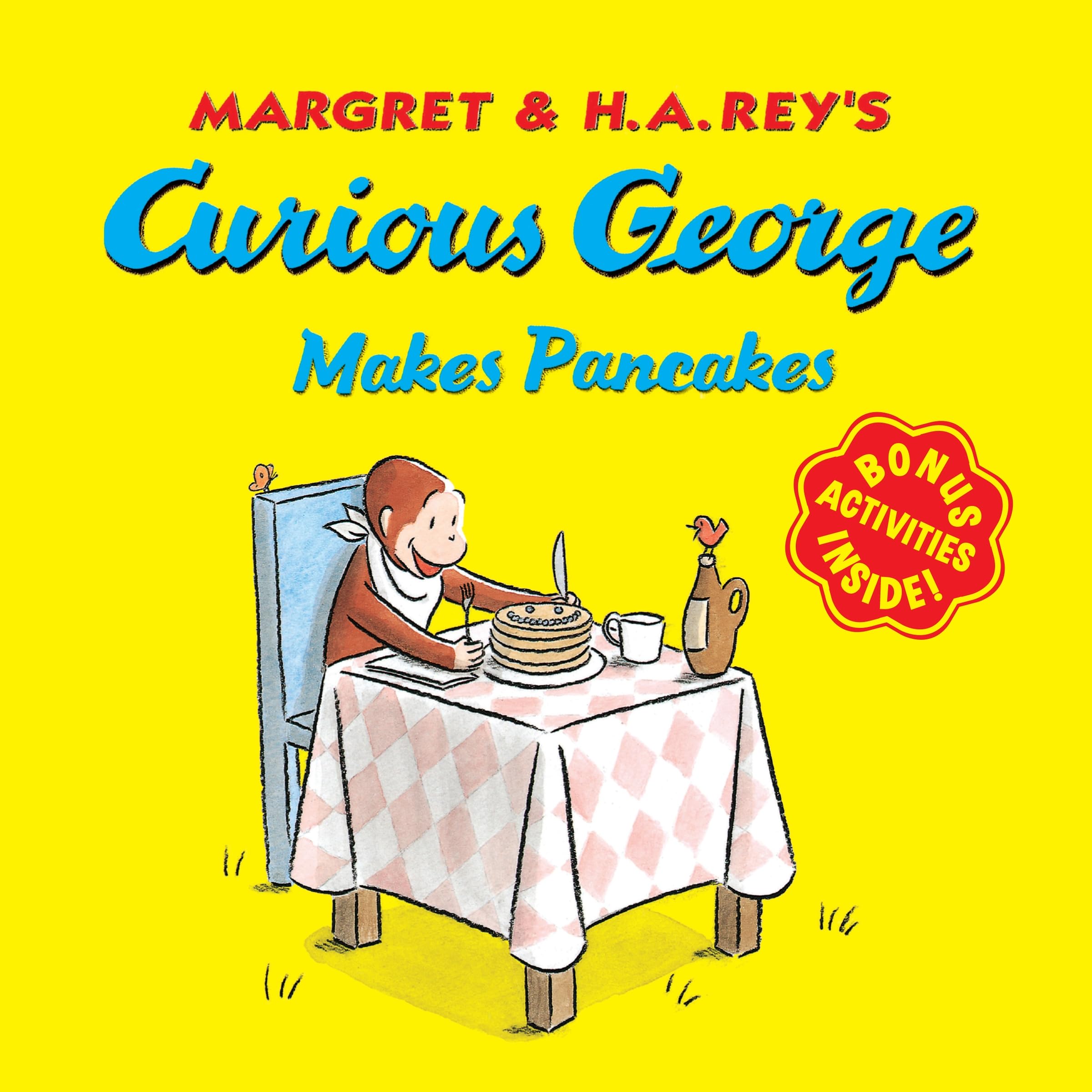 Curious George Makes Pancakes: A Playful Monkey Picture Book Story About Pancake Flipping and Kitchen Mischief