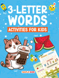 3 Letter Words  Activity Book for Kids  Vowels and Consonants Activities for Age 3+  Tracing  Spelling Patterns  Puzzles  