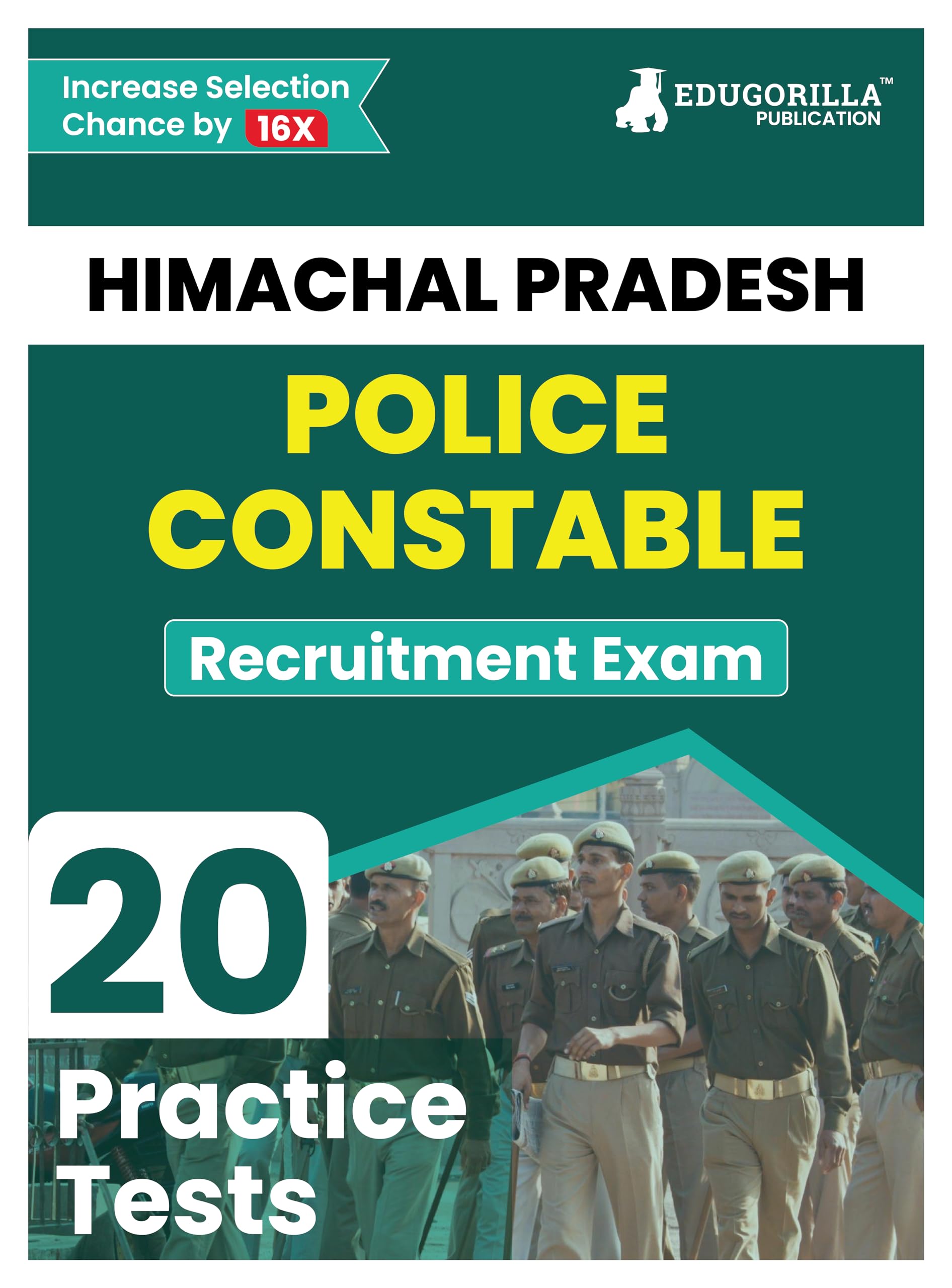Hp Police Constable Recruitment Exam Book 2024 (English Edition) | Himachal Pradesh | 20 Practice Tests (1500+ Solved Mcqs) With
