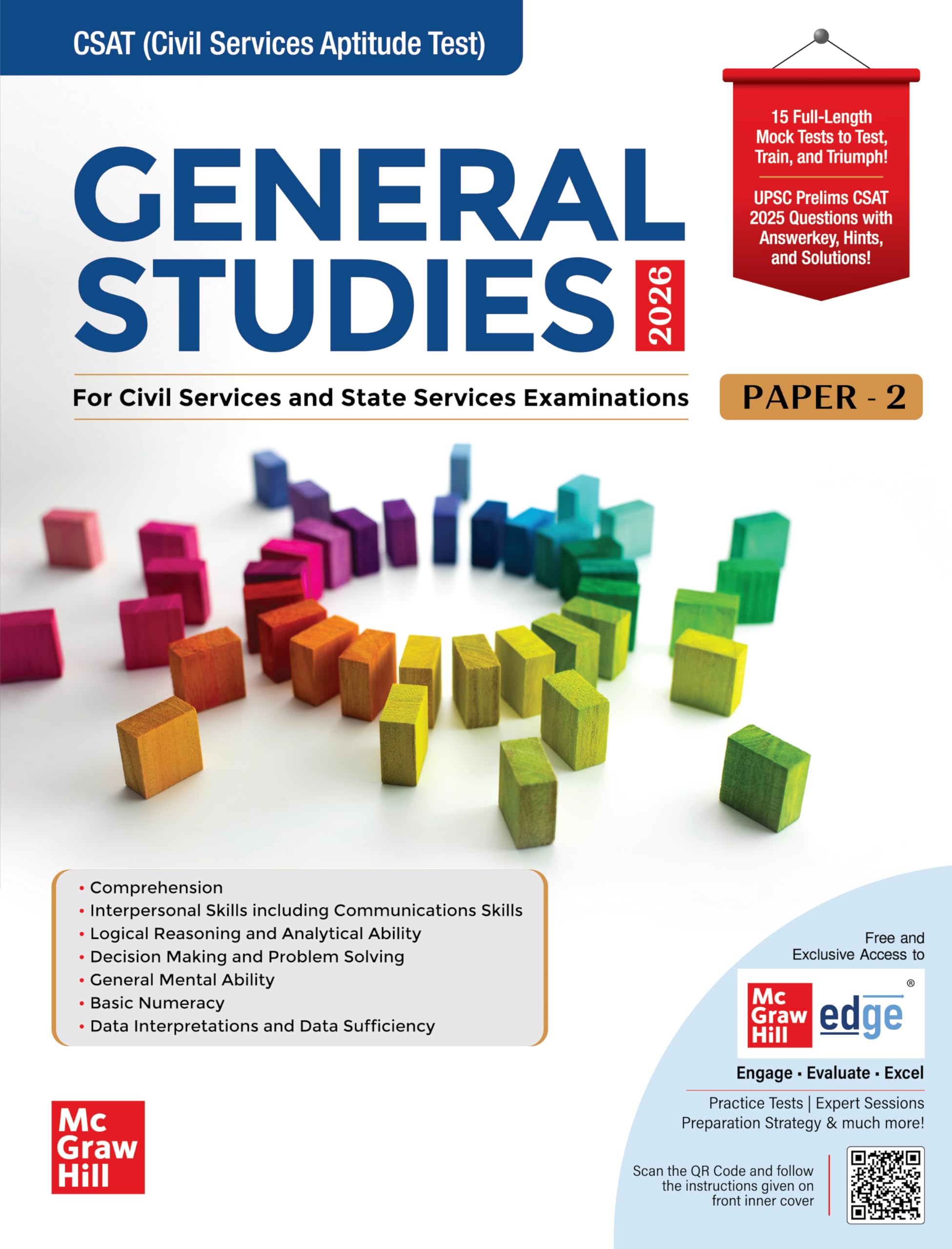 UPSC Prelims 2026: CSAT (General Studies Paper 2) for UPSC | GS Paper 2 Manual | Chapter wise Solved Previous Years Questions (2