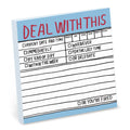 HandLettered Deal With This Sticky Notes
