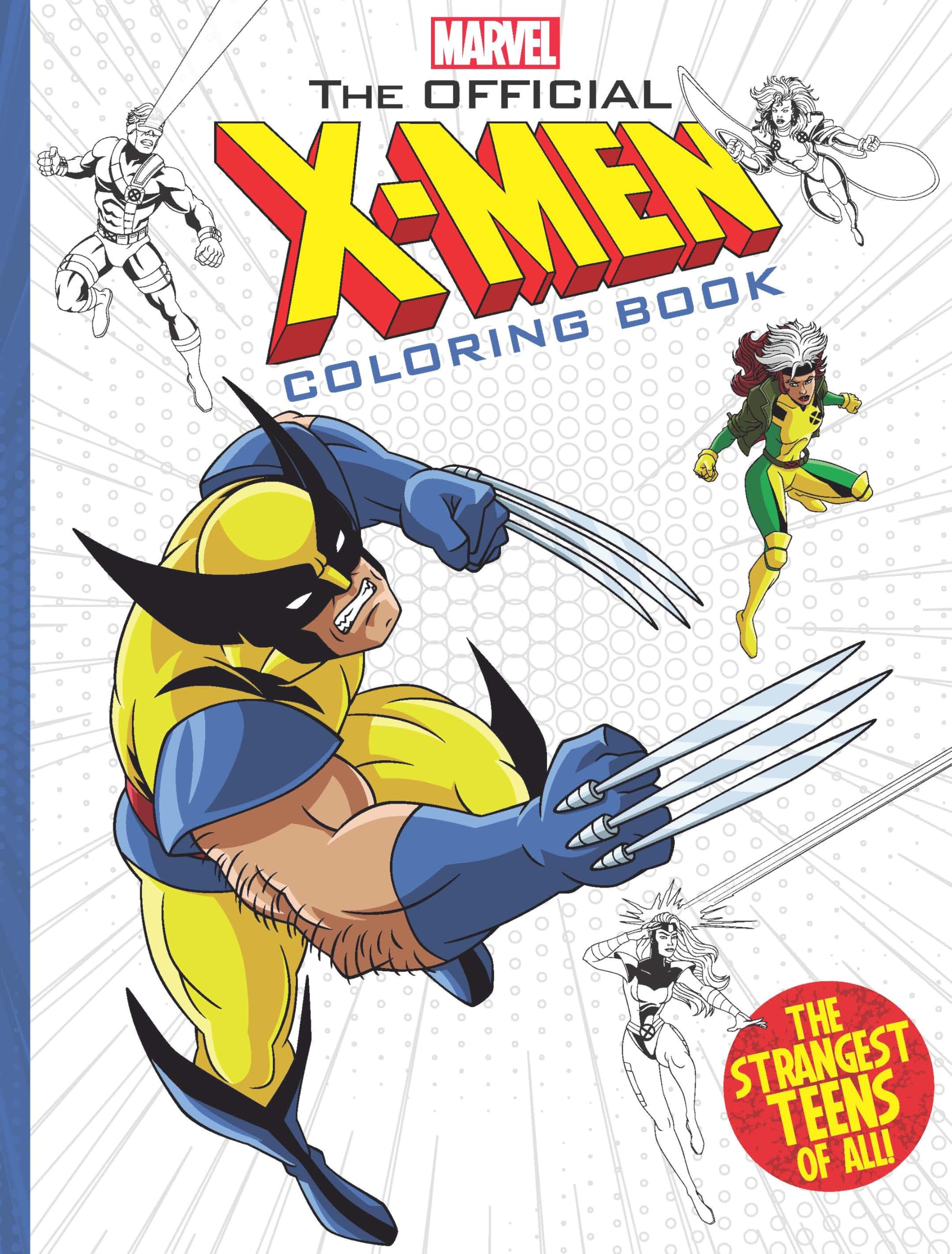 The Official XMen Coloring Book