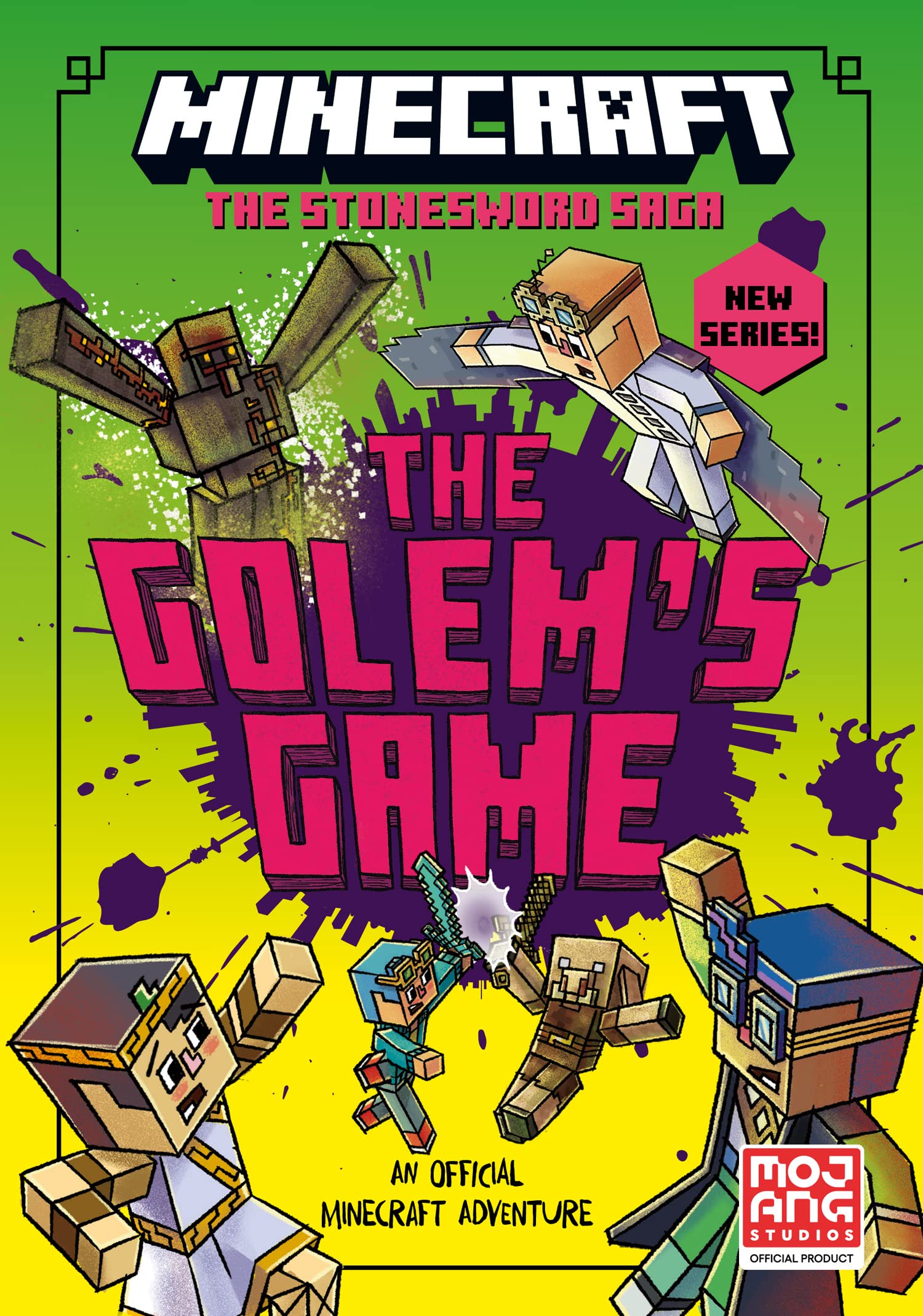 Minecraft: The GolemS Game: Official Illustrated ChildrenS Gaming Fiction Series  Perfect For Fans Of A Minecraft Movie And Kids
