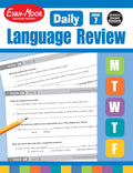 EvanMoor Daily Language Review, Grade 7 Actvities Homeschooling & Classroom Resource Workbook, Reproducible Worksheets, Teacher