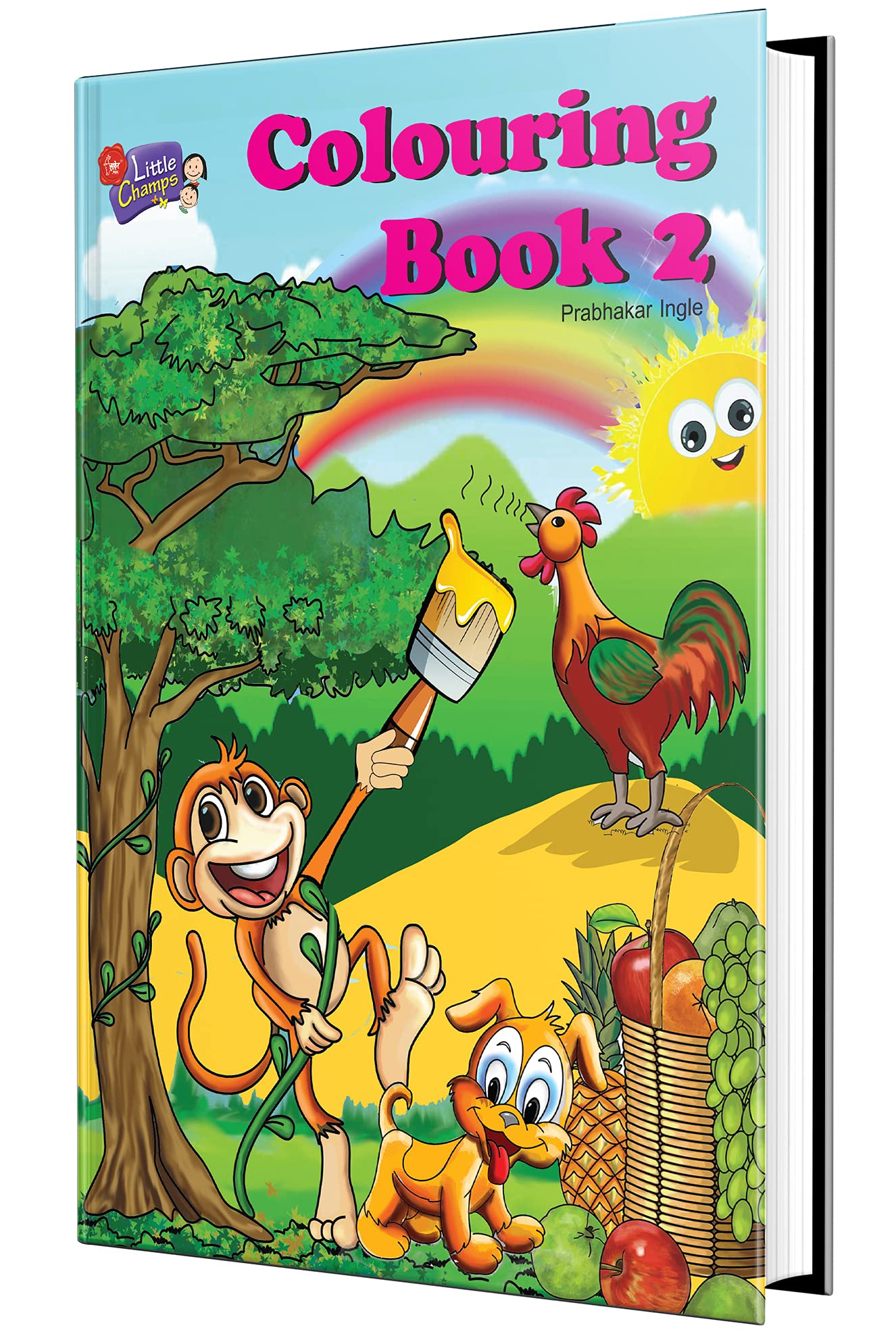 Colouring Book 2 Book in Marathi, Story Books for Kids, Children Literature, Moral stories,  ,    ,    , , Isapniti , Chan Chan 