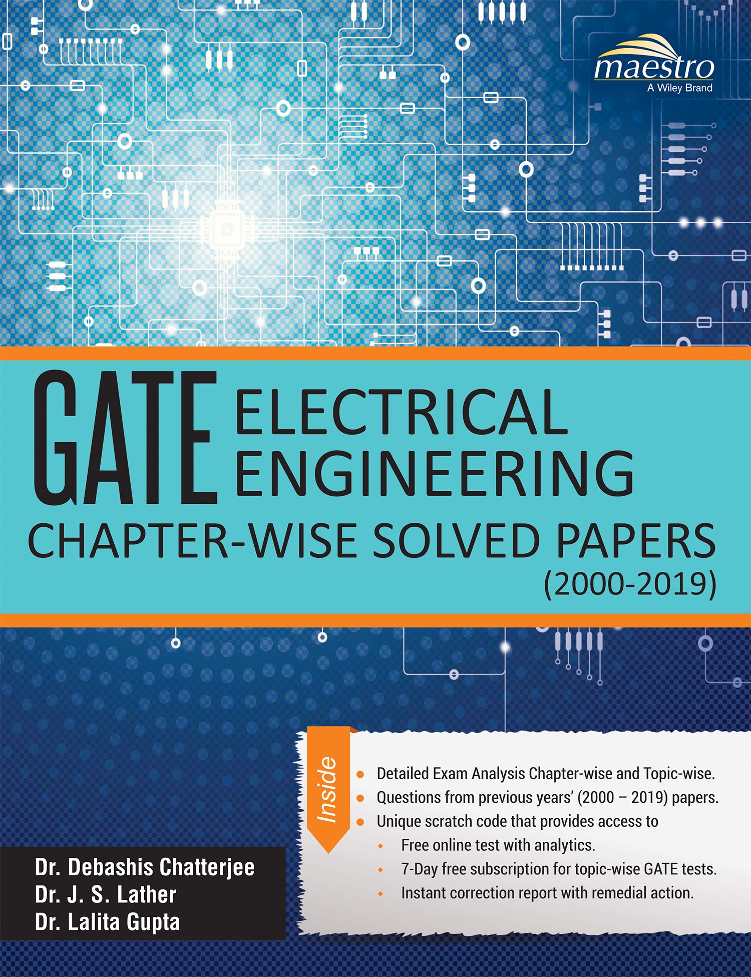 Wileys GATE Electrical Engineering ChapterWise Solved Papers (20002019)