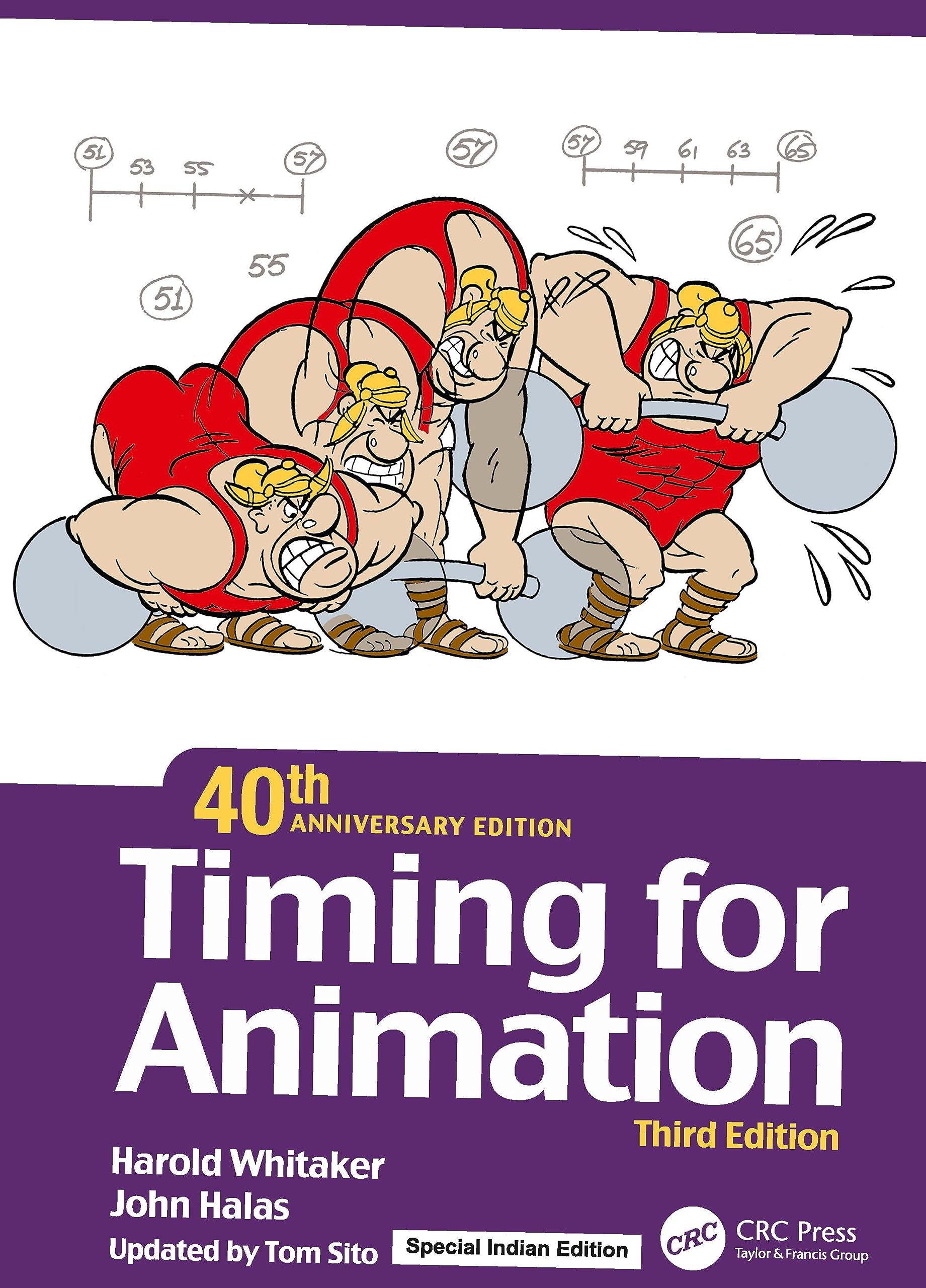 Timing For Animation, 40Th Anniversary Edition (Greyscale) | Paperback