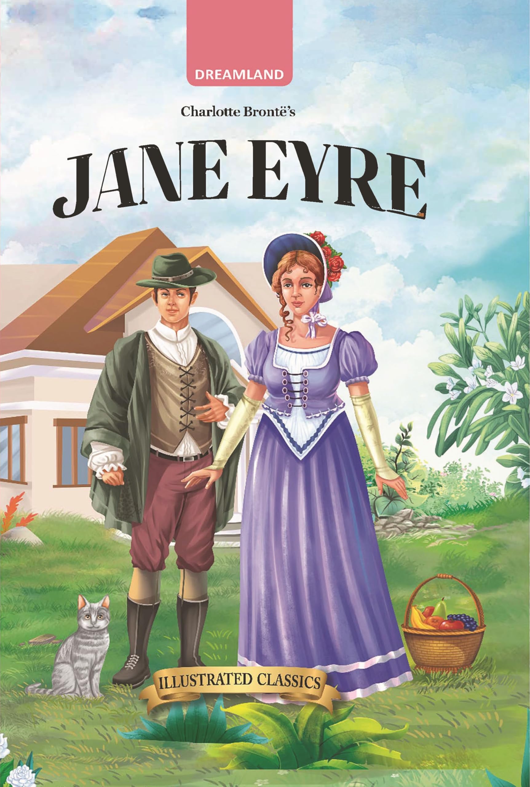 Jane Eyre  Illustrated Abridged Classic For Children Age 8 To 15 | EasyToRead Book With Pictures & Practice Questions On Stre