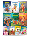 Story Books for Kids (Set of 10 Books)  Mythology Stories for Children  Ganesha, Krishna, Hanuman, Ramayana, Shiva, Lakshmi, S