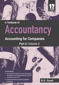 Full Marks Accountancy Textbook for Class 12 PartA (Vol 2) | Based on Accounting for Companies | Aligned with Latest CBSE Sylla