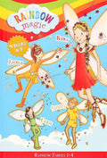 Rainbow Magic Rainbow Fairies: Books #14: Ruby the Red Fairy, Amber the Orange Fairy, Sunny the Yellow Fairy, Fern the Green Fa