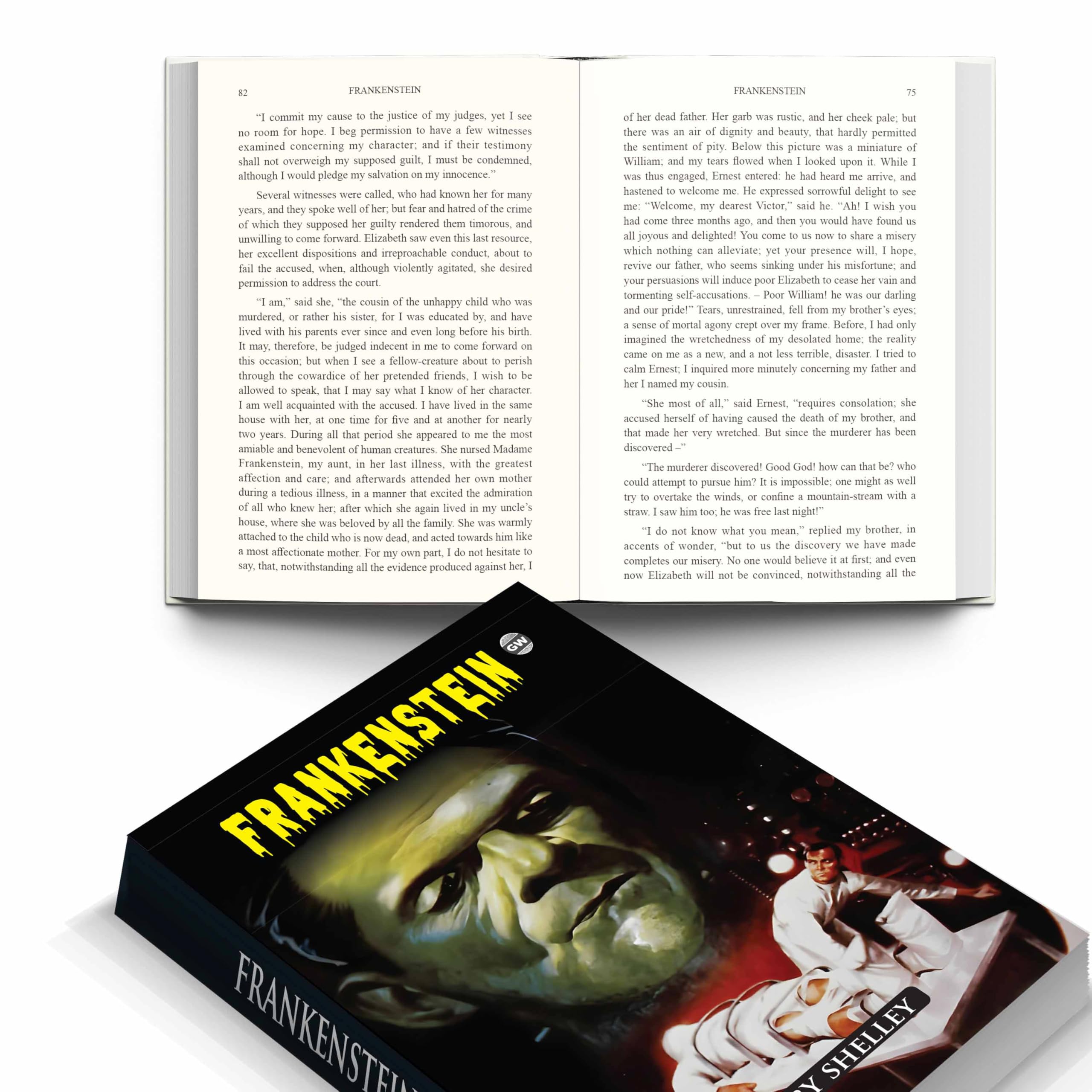 Frankenstein (Paperback) : Legendary Gothic Classic, Famous Tale of Monster and Maker, Timeless Horror Literature, Iconic Mary S