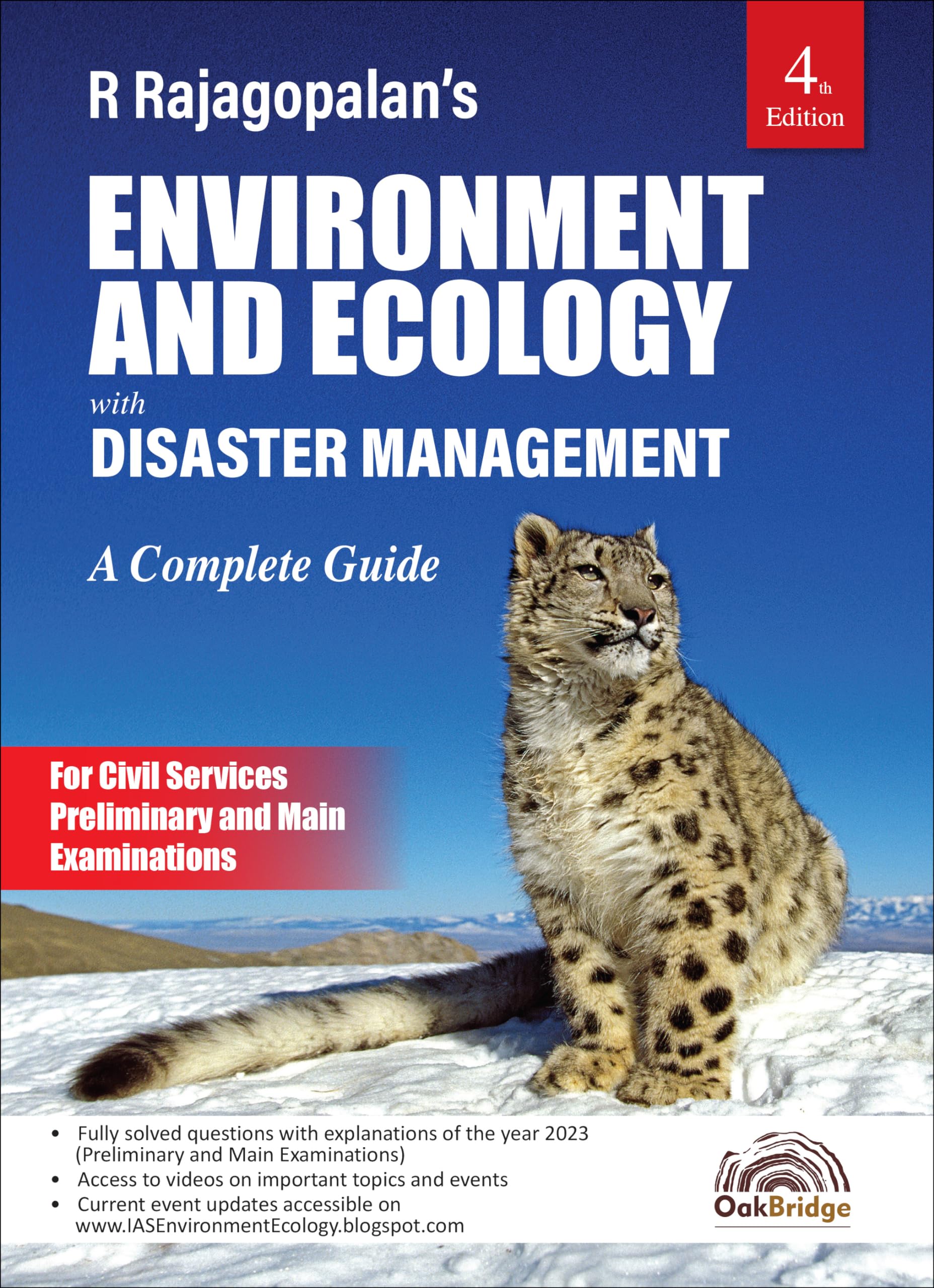 Environment and Ecology with Disaster Management for UPSC 2024, CSE & All State Services Examinations, 4th Edition | UPSC Prelim