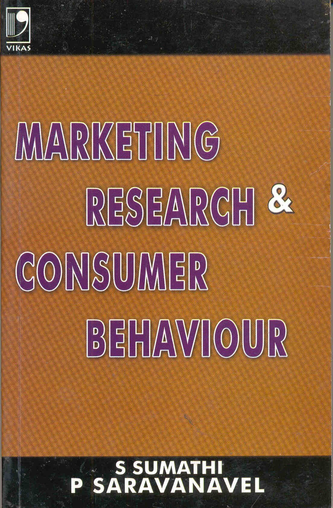 Marketing Research And Consumer Behaviour