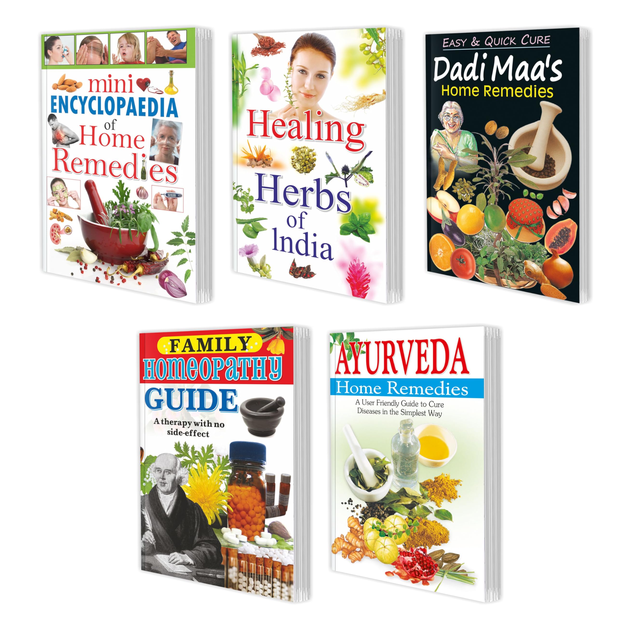 Home Remedies Books | Set Of 5 Books By Sawan