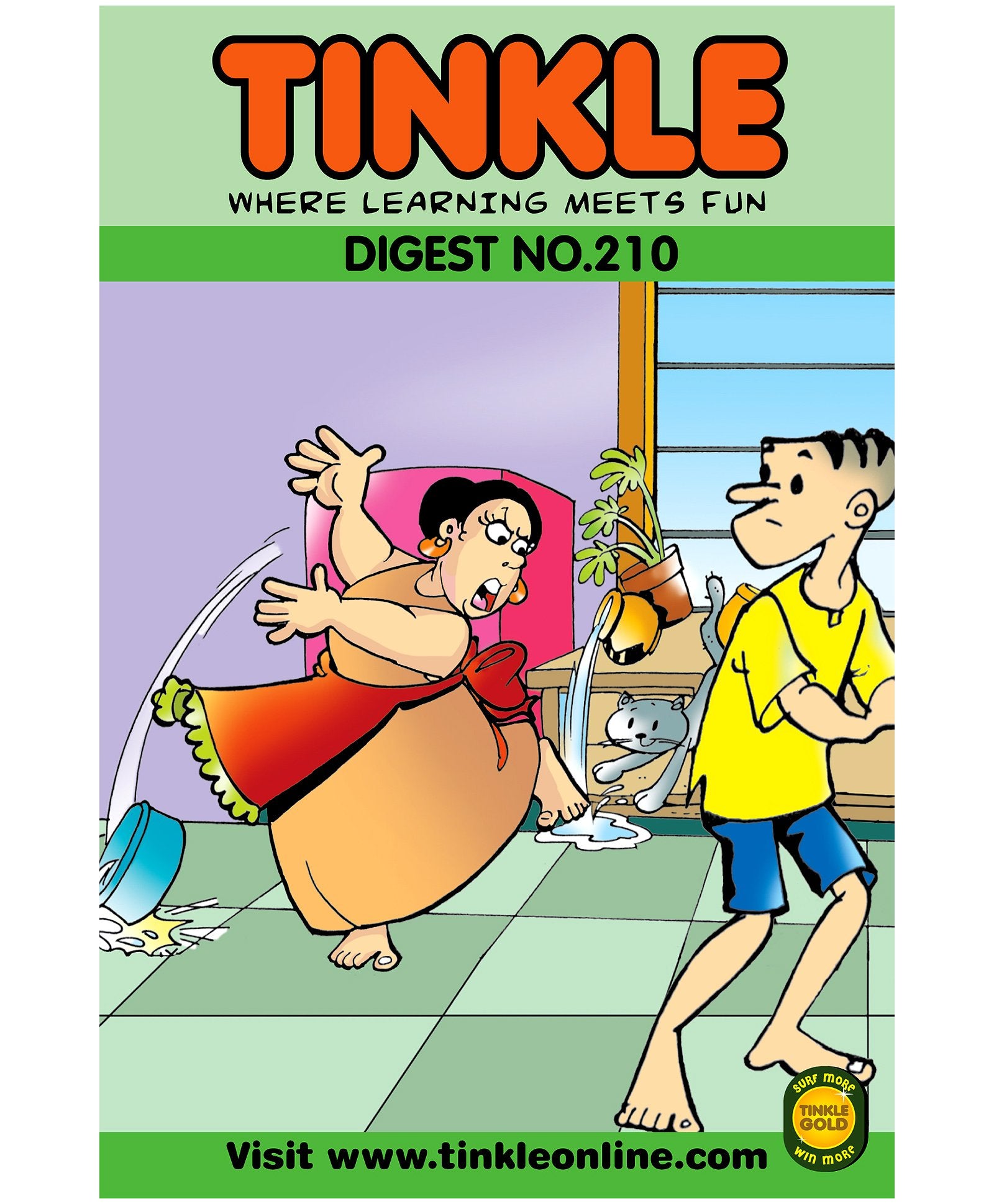 Tinkle Digest No.  210