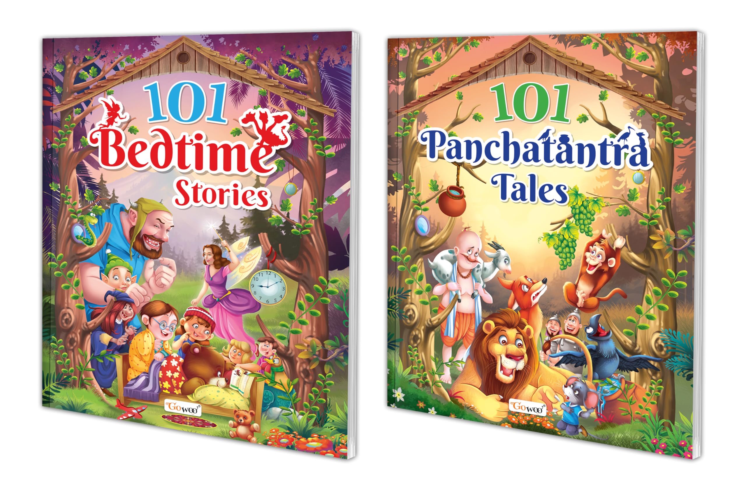 101 Bedtime Stories and 101 Panchatantra Tales (Ages 312) (Paperback) : Children learning book, Kids adventure stories, Bedtime