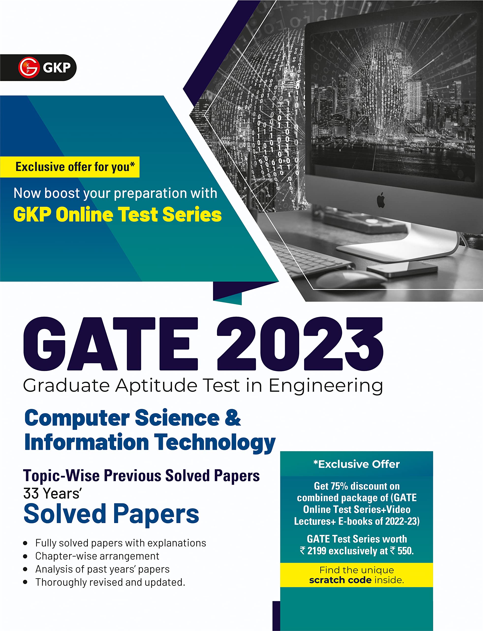 GATE 2023 Computer Science and Information Technology  33 Years Topic wise Previous Solved Papers
