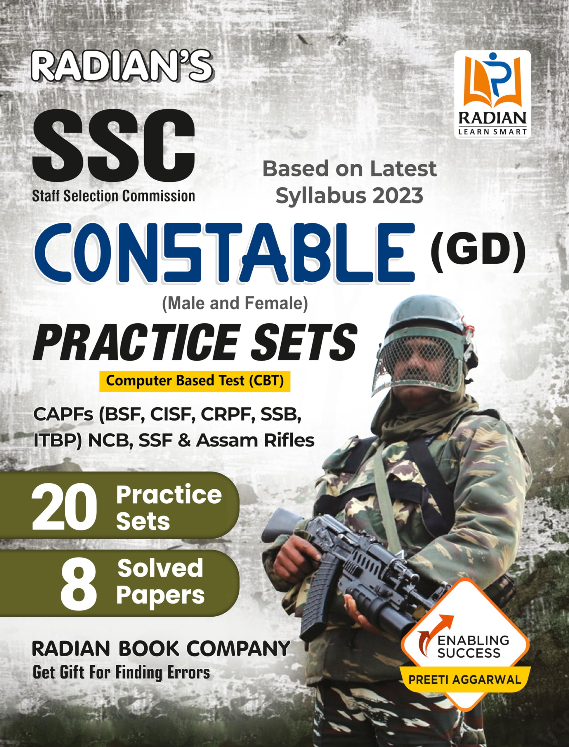 SSC Constable GD Practice Set and Previous Year Solved Papers Book for 2024 Exam in English (Latest Edition)