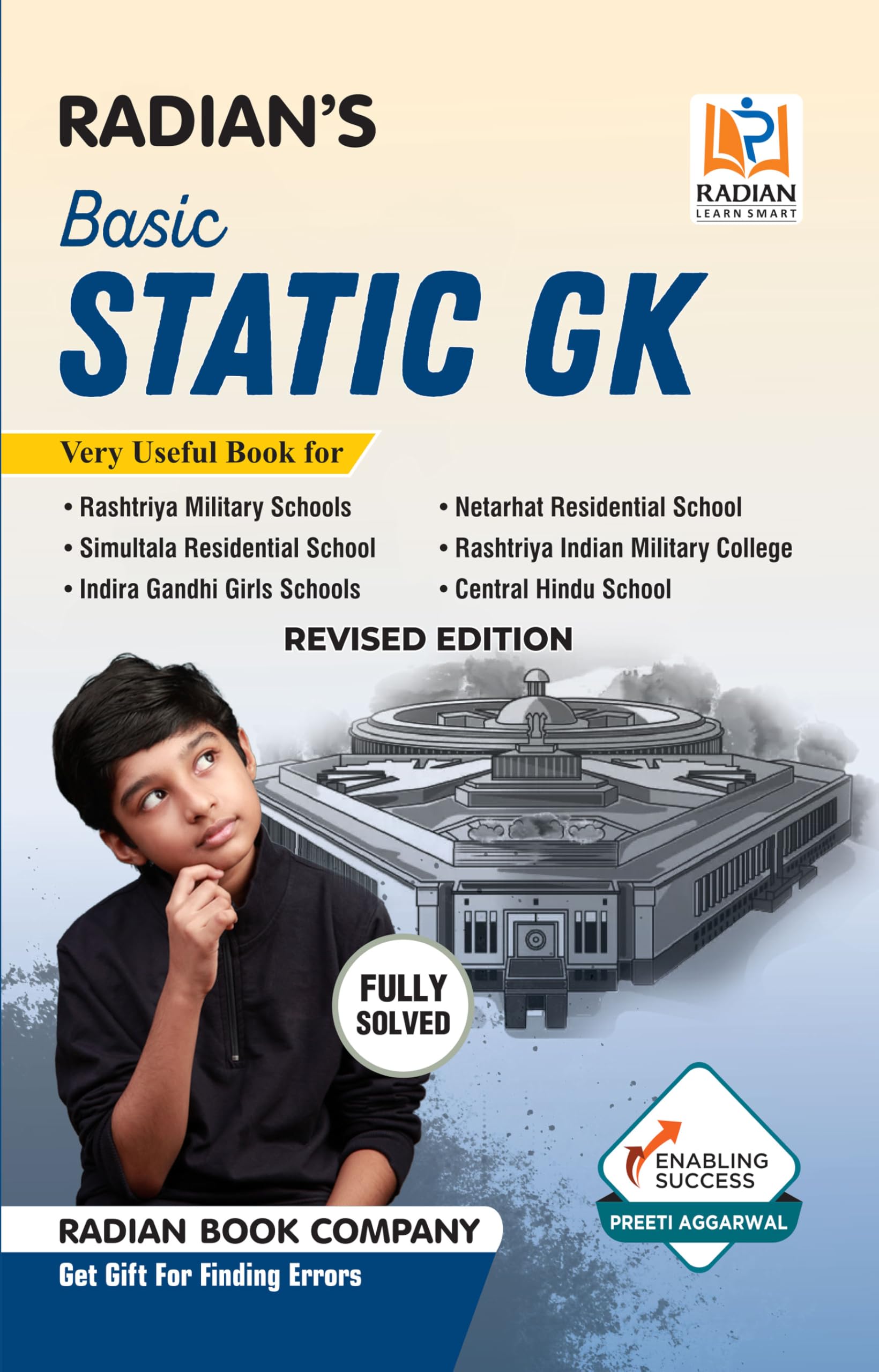 Basic Static GK (General Knowledge) Book for Sainik School (AISSEE), RMS, Olympiads and other Entrance Exams in English 2024202