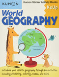 Kumon K & Up World Geography Sticker Activity Book (Kumon Sticker Activity Books)