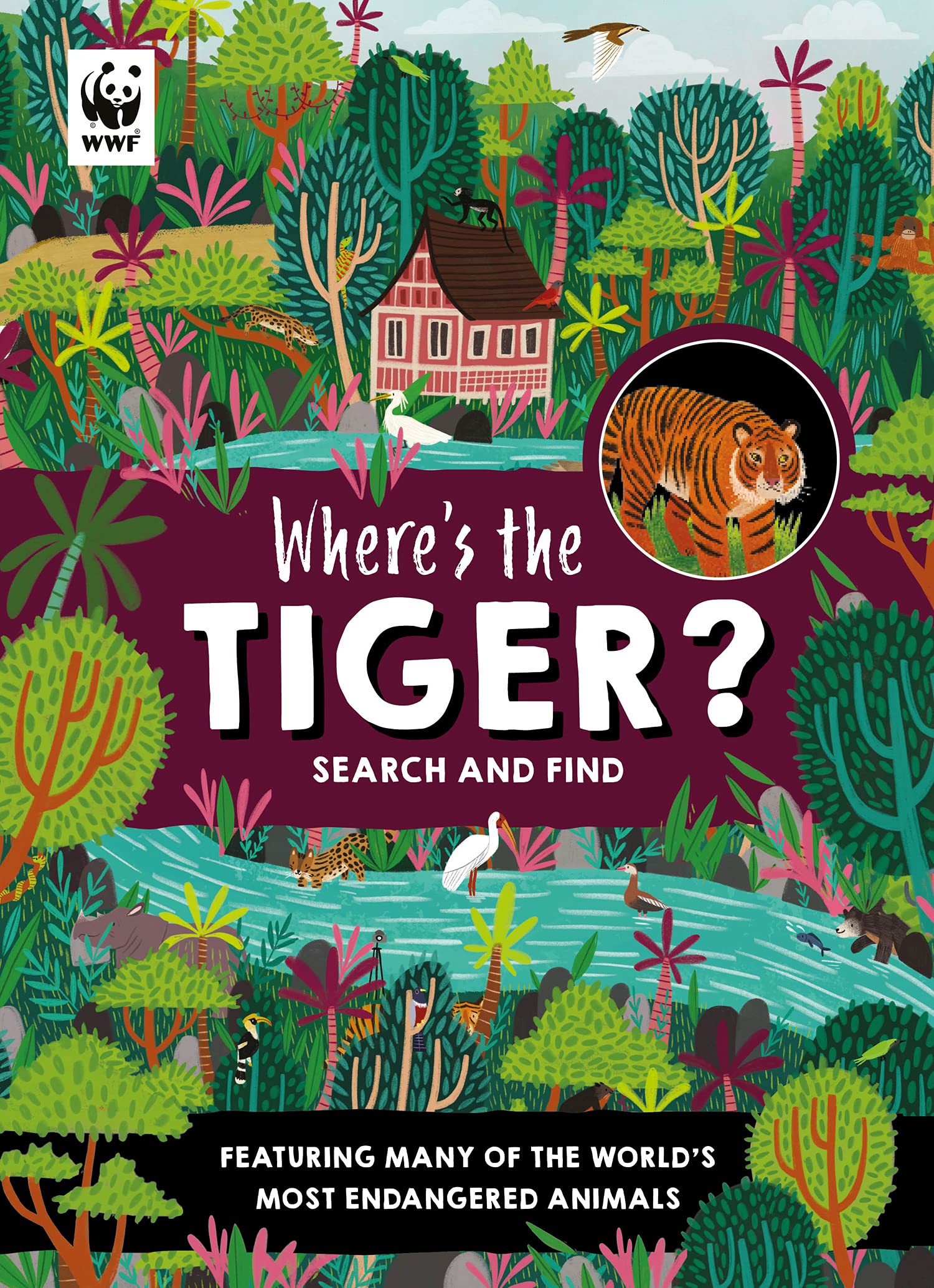 WhereS The Tiger: Search And Find Book
