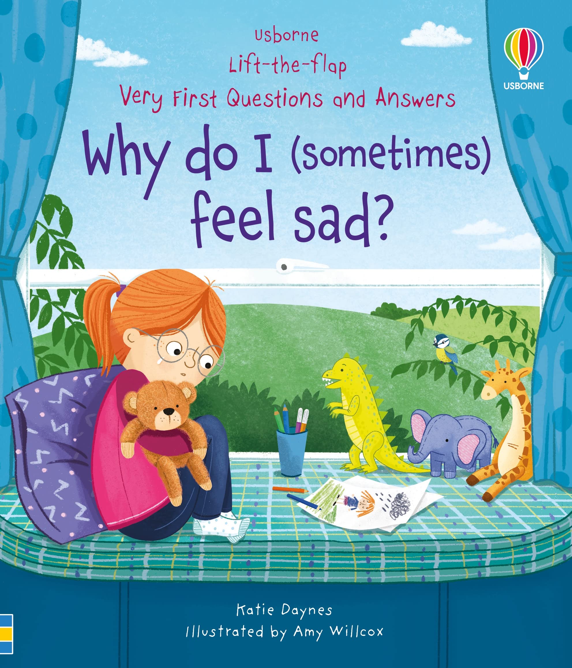 Usborne Very First Questions Answers Why do I (sometimes) feel sad?.