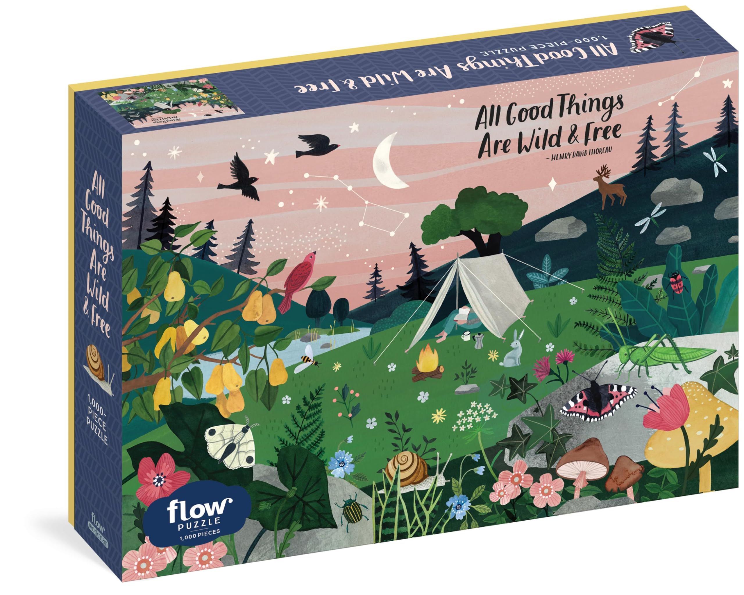 All Good Things Are Wild and Free 1,000Piece Puzzle (Flow)